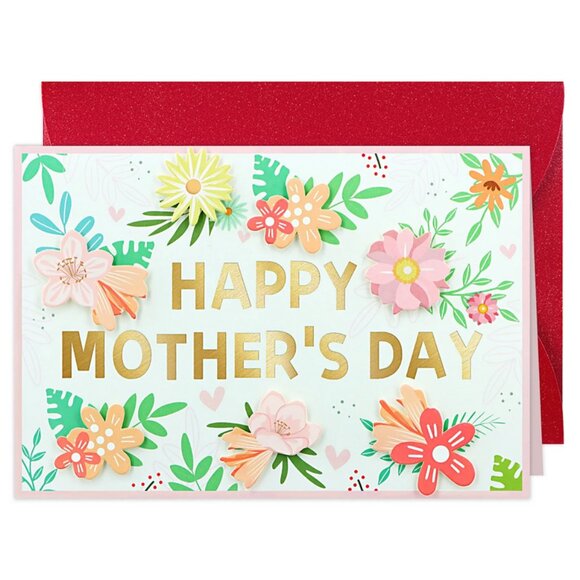 Mother's Day Card for Mom - 3D Flower Greeting Card - Picture 1 of 14
